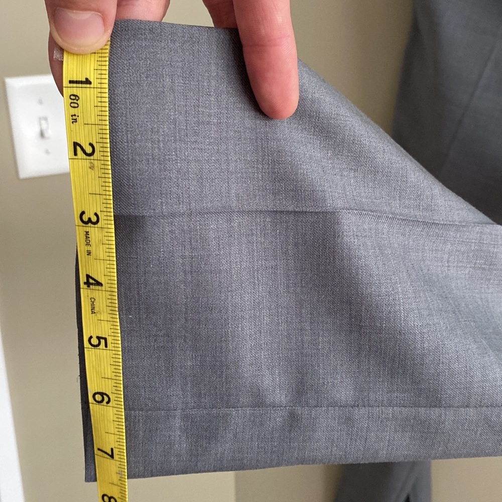 Tommy Hilfiger Gray suit /matching pant - Picture 11 of 12